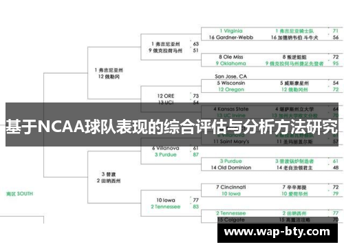 基于NCAA球队表现的综合评估与分析方法研究