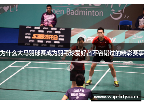 为什么大马羽球赛成为羽毛球爱好者不容错过的精彩赛事
